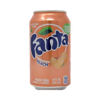 Fanta Peach Soda 355ml